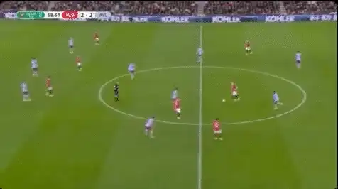 A. Garnacho receives a clipped pass into space (MUN vs AVL Nov. '22)