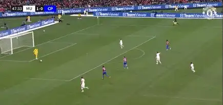 United vs Palace During the 2022 Pre-season Tour