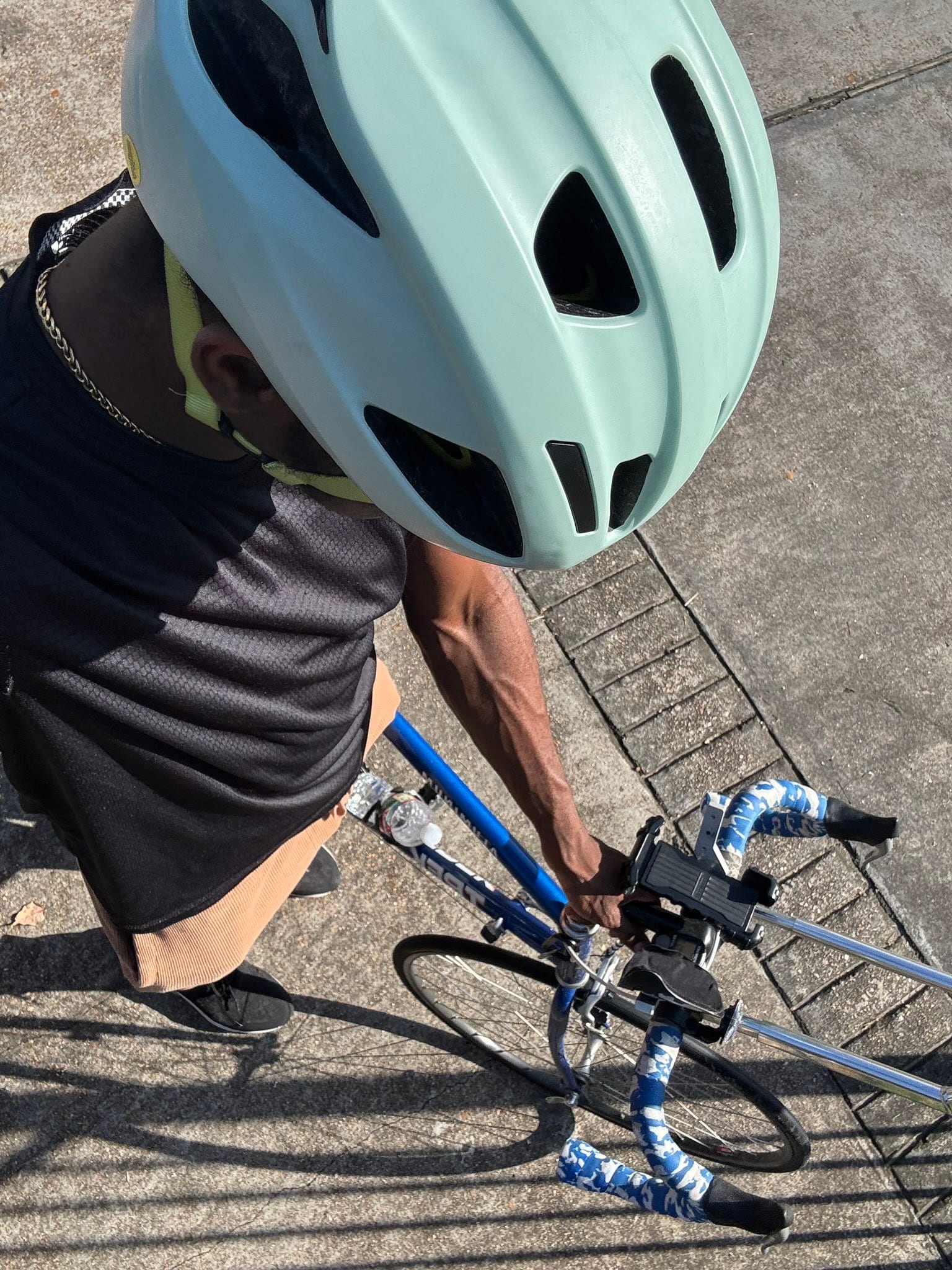 Joel on Day 2 of the Daily Cycling